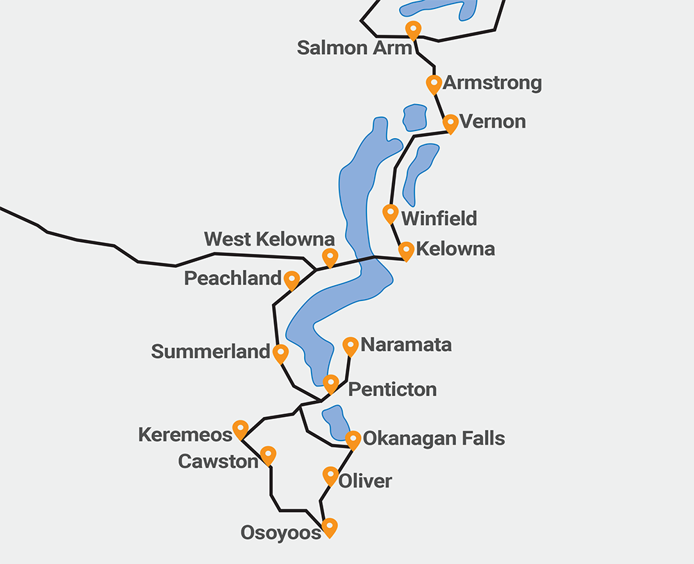 Service Area Map