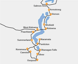 Service Area Map